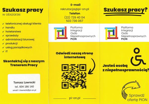 Ulotka PION część pierwsza